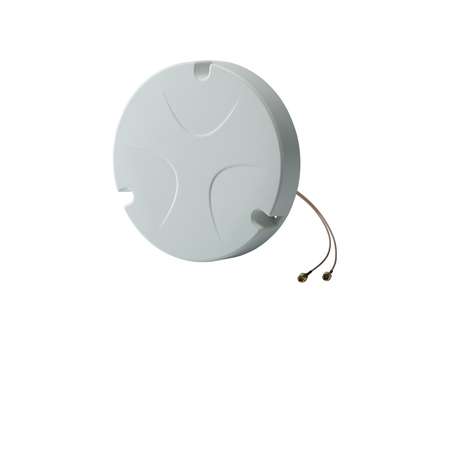 MOXA Mimo 2X2, 2.4/5 Ghz, Dual-Band Ceiling Antenna, 2/5 Dbi, Rp-Sma-Type MAT-WDB-CA-RM-2-0205